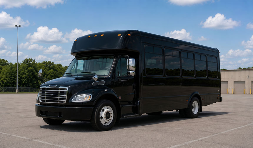 18-passenger minibus available for charter in Tuscaloosa, AL